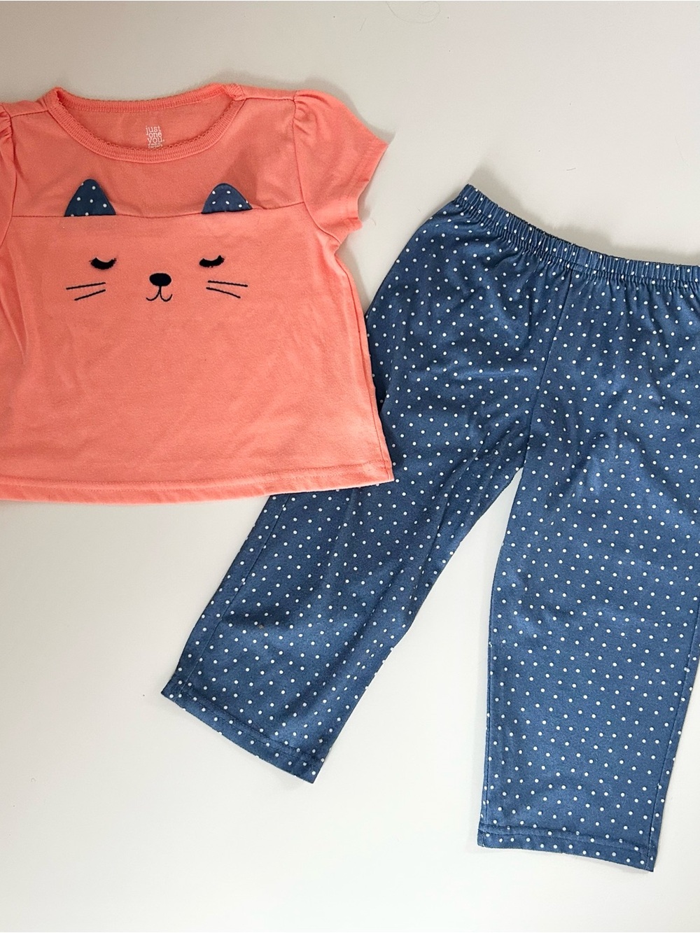 Carter's Toddler Girls Cat Pajama Set